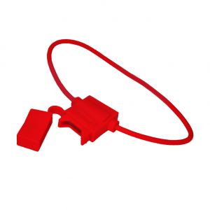 ЭЛМАКС - Держатель предохранителя прямоугольный красный REXANT элмакс, электротехника, кабель, светотехника, elmax.pro