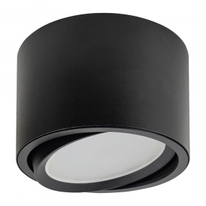 ЭЛМАКС - Светильник потолочный 12W, 230V, GX53, черный, HL361 элмакс, электротехника, кабель, светотехника, elmax.pro