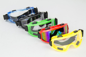 ЭЛМАКС - Мотоочки кроссовые универсальные пласт. Зеленый элмакс, электротехника, кабель, светотехника, elmax.pro