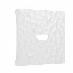 ЭЛМАКС - Накладка для розетки HDMI (hammer белый) элмакс, электротехника, кабель, светотехника, elmax.pro