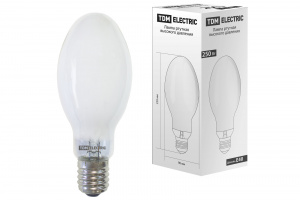 ЭЛМАКС - Лампа ртутная высокого давления ДРЛ 250 Вт Е40 TDM элмакс, электротехника, кабель, светотехника, elmax.pro