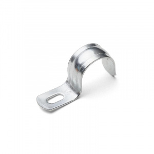 ЭЛМАКС - Cкоба однолапковая из оцинкованной стали СМО 25–26 (Fortisflex) элмакс, электротехника, кабель, светотехника, elmax.pro