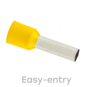 ЭЛМАКС - Наконечник штыревой втулочный изолированный НШвИ 6,0-12 (уп 50шт) EKF элмакс, электротехника, кабель, светотехника, elmax.pro