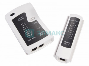 ЭЛМАКС - Тестер Кабеля RJ-45+RJ-11 (HT-C004) элмакс, электротехника, кабель, светотехника, elmax.pro