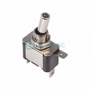 ЭЛМАКС - Тумблер 12V 20А (3c) ON-OFF однополюсный с синей LED подсветкой (ASW-07D) REXANT элмакс, электротехника, кабель, светотехника, elmax.pro