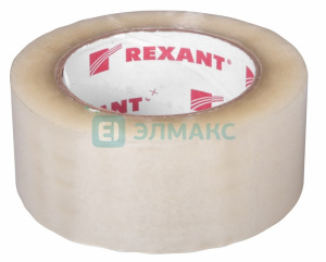 ЭЛМАКС - Скотч упаковочный 48мм x 150м., 50мкм, прозрачный REXANT элмакс, электротехника, кабель, светотехника, elmax.pro