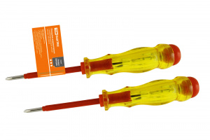 ЭЛМАКС - Отвертка-пробник (индикатор) с комбинированным жалом 160 мм, "ЭкспертЭлектрик" TDM элмакс, электротехника, кабель, светотехника, elmax.pro