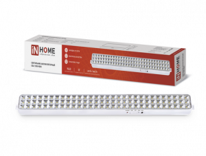 ЭЛМАКС - Светильник светодиодный аварийный СБА 1098-90DC 90 LED 2.2Ah lithium battery DC IN HOME элмакс, электротехника, кабель, светотехника, elmax.pro