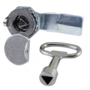 ЭЛМАКС - Замок 20-20/50 (трехгранный ключ) с крышкой под опломбировку TDM элмакс, электротехника, кабель, светотехника, elmax.pro