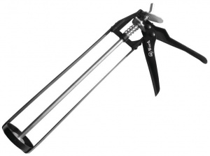 ЭЛМАКС - Пистолет для герметика скелетный, 225 мм, металлопластиковый корпус элмакс, электротехника, кабель, светотехника, elmax.pro