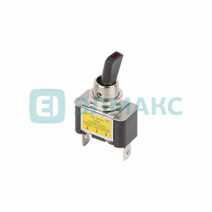 ЭЛМАКС - Тумблер 12V 30А (3c) ON-OFF однополюсный с красной LED подсветкой REXANT элмакс, электротехника, кабель, светотехника, elmax.pro