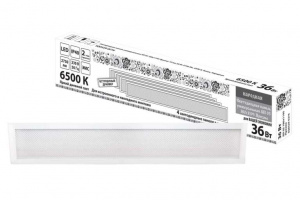 ЭЛМАКС - Светодиодная панель универсальная ЛП 03 180х1195 Призма 19 мм 36 Вт 2750 Лм, 6500 К, белая, Народная элмакс, электротехника, кабель, светотехника, elmax.pro