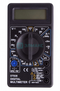 ЭЛМАКС - Портативный мультиметр M838(DT838) Proconnect элмакс, электротехника, кабель, светотехника, elmax.pro