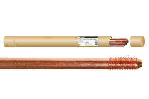 ЭЛМАКС - Штырь заземления резьбовой СТАМ25.14.1500Р TDM элмакс, электротехника, кабель, светотехника, elmax.pro