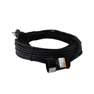 ЭЛМАКС - Удлинитель-шнур силовой народный ПВС 2200 Вт б/з, 40м, штепс. гнездо элмакс, электротехника, кабель, светотехника, elmax.pro