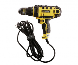 ЭЛМАКС - HID2145P Дрель шуруповерт Hanskonner, 450Вт, 50НМ, 0-400/0-1500, МЕТАЛ ПАТРОН 13мм, кабель 4м элмакс, электротехника, кабель, светотехника, elmax.pro