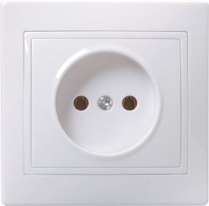 ЭЛМАКС - РС10-2-КБ Розетка 1местн. без з/к без защ.штор. 10А КВАРТА (белый) элмакс, электротехника, кабель, светотехника, elmax.pro
