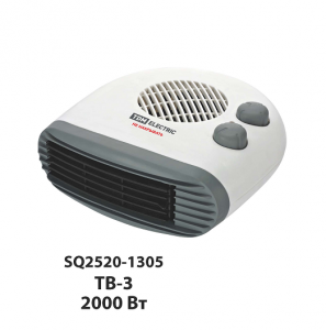 ЭЛМАКС - Тепловентилятор ТВ-3, 2000 Вт, регул. мощн. (1000/2000 Вт), термостат, TDM элмакс, электротехника, кабель, светотехника, elmax.pro