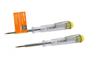 ЭЛМАКС - Отвертка-пробник (индикатор) 135 мм, 100-500В "ЭкспертЭлектрик" TDM элмакс, электротехника, кабель, светотехника, elmax.pro