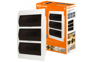 ЭЛМАКС - Бокс ЩРВ-П-36 модулей встраиваемый пластик IP40 TDM элмакс, электротехника, кабель, светотехника, elmax.pro