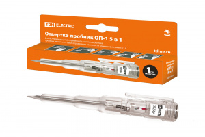 ЭЛМАКС - Отвертка-пробник ОП-1 TDM элмакс, электротехника, кабель, светотехника, elmax.pro