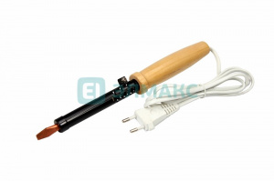 ЭЛМАКС - Паяльник ПД 220В 80Вт деревянная ручка ЭПСН (Россия) элмакс, электротехника, кабель, светотехника, elmax.pro