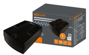 ЭЛМАКС - Источник бесперебойного питания ИБП 850 ВА 6 розеток +2USB TDM элмакс, электротехника, кабель, светотехника, elmax.pro