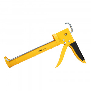 ЭЛМАКС - Пистолет для герметика Deli DL2350 Размер: 9 дюймов/230 мм. Сталь А3. Угол поворота 360. элмакс, электротехника, кабель, светотехника, elmax.pro