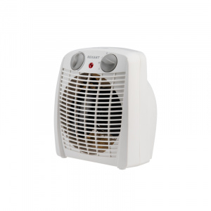 ЭЛМАКС - Тепловентилятор электрический настольный 2кВт со спиральным нагревательным элементом, белый REXANT элмакс, электротехника, кабель, светотехника, elmax.pro