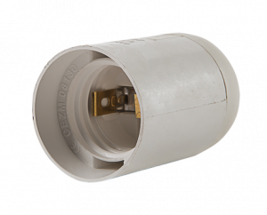 ЭЛМАКС - Патрон Е27-ПП пластиковый подвесной IN HOME элмакс, электротехника, кабель, светотехника, elmax.pro