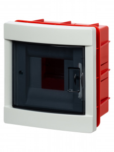 ЭЛМАКС - Бокс ЩРВ-ПМ-4 модуля, встраиваемый, АБС-пластик, IP40, Народный элмакс, электротехника, кабель, светотехника, elmax.pro