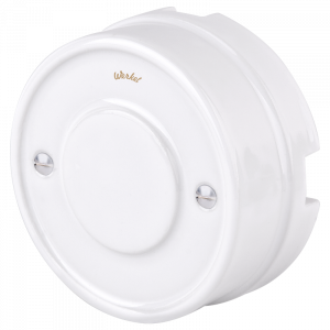 ЭЛМАКС - W6411201/ Распределительная коробка (белый) Ретро элмакс, электротехника, кабель, светотехника, elmax.pro